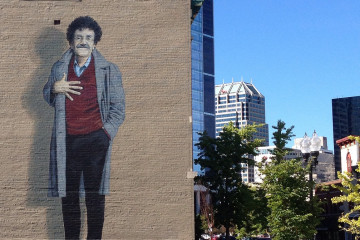 Kurt Vonnegut graffiti